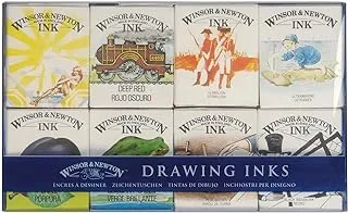 DRAWING INK SUPPLEMENT SET/8