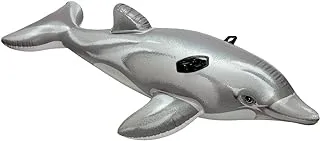 Intex Whale Ride-On Floating Raft, Gray [58539]