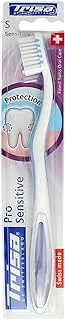 Trisa Pro Sensitive Ultra Soft Bristles Toothbrush, Efficient cleaning fo sensitive teeth, Finest Swiss Oral care, Adult TB, 1 pc. Assortment color