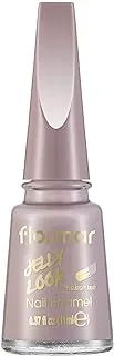 Flormar Jelly Look Nail Enamel, Jl44 Charlston Grey, 11 ml