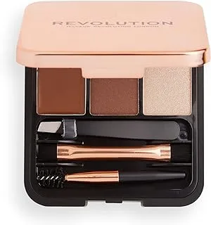 Makeup Revolution Brow Sculpt Kit, Medium