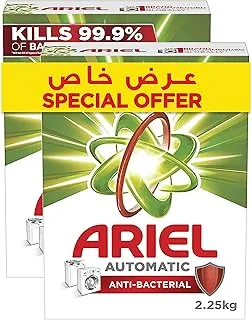 Ariel Antibacterial laundry detergent Automatic 2.25KG Dual Pack