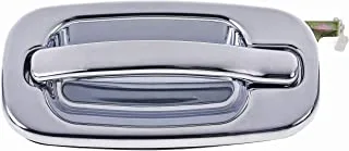 Dorman 91132 Rear Driver Side Exterior Door Handle Compatible with Select Chevrolet/GMC Models, Chrome