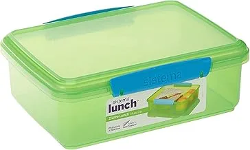 Sistema 2L Lunch Box - Green