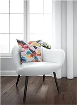 Home Town Digital Print Micro Fibre Feather Multi Color CUShion With Filler,45X45Cm