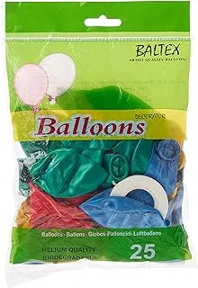 30cm-12inch x25pcs Metallic Pearl Balloons Assorted Colors