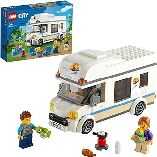 LEGO City Holiday Camper Van 60283 Building Blocks Toy Car Set; Toys for Boys, Girls, and Kids (190 Pieces)