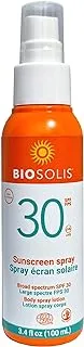 Biosolis Organic Sun Spray Spf 30, 100ml