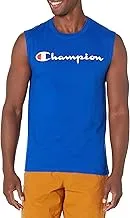 Champion mens Graphic Jersey Muscle Shirt