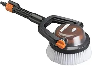 WORX Hydroshot Adjustable Automotive Power Scrubber, Quick Snap Connection - WA1820 (Soft Bristles)