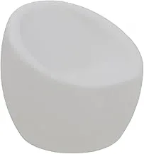 Tramontina Oca Lumiére White Armchair in Polyethylene With LED Bulb