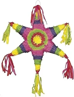 Unique Mexican Star Pinata Party Decoration, 48 cm Width x 56 cm Height