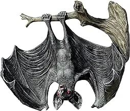 Design Toscano Demon of The Night Vampire Bat Statue Hanging Figurine, Full Color