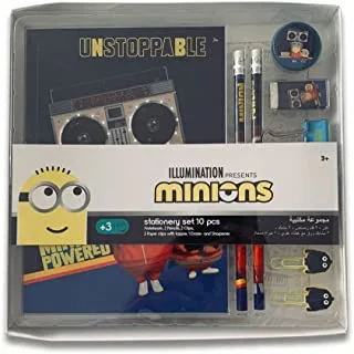 Universal MINIONS STATIONERY SET 10PCS-TBT21TMNX10601