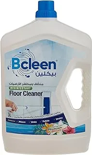 Bcleen Disinfectant Floor Cleaner Liquid For All Surface, Hawaiian Blossoms, 3L