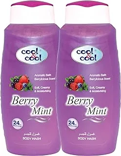 Cool & Cool Berry Mint Shower Gel - Pack Of 2 (X 500ml)