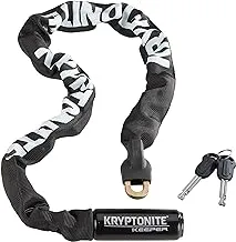 Kryptonite Keeper 785 Integrated Bicycle Lock Chain Bike Lock, 33.5-Inch