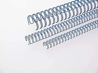 Renz ring wire comb binding elements in 3: 1 pitch, 34 loops, diameter 12.7 mm, 1/2 inch mm