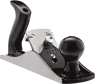 Amazon Basics No.4 Adjustable Universal Bench Hand Plane with 5.08 CM Blade for Precision Woodworking