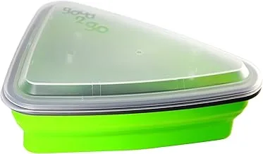 Good2Go Good 2 Go Expandable Pizza Container, 1.2 Liter Green G31004