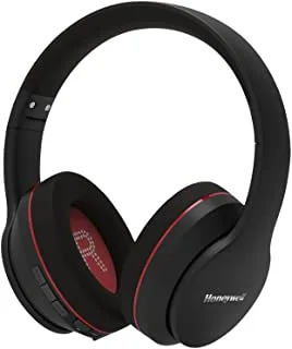 Honeywell Trueno U10 Bluetooth V5.0 Wireless On Ear Headphone with mic, ANC, Upto 20H Playtime, 40mm Drivers, Padded Ear Cushions, Integrated Controls, Deep Bass, IPX4, 3.5mm, Voice Assistant Enabled