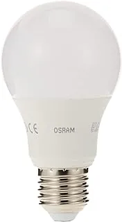 OsRAM Value Classics A Frosted Led Lamps (9W) Screw - Base E27, 806 Lm Day Light/6500K, White, O-Led-Clsa-9W-Dl-F-S