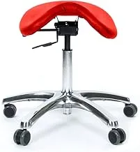 Jobri Bp1465Rd Fully Adjustable Saddle Stool, One Size