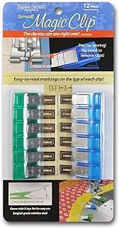 Taylor Seville Originals Taylor Seville Small Magic Clip Sewing And Quilting Clips 12-Pc - Quilting Supplies And Notions - Sewing Accessories And Supplies