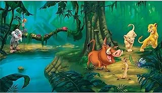 Roommates Jl1222M Lion King Spray And Stick Removable Wall Mural - 10.5 Ft. X 6