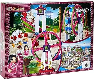 Banbao trendy city girl series 401 pieces, 6110, multicolor