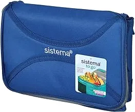 Sistema Mega Fold Up Cooler Bag Blue, 4591