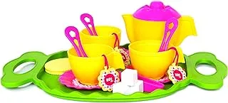 Funskool Giggles Tea Party Set, 22 Piece Colourful Pretend And Play Tea Set, Language And Social Skills,Role Play, 3 Years & Above, Preschool Toys, Multicolor, Fs2150100