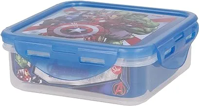 Stor Avengers Rolling Thunder Square Hermetic Food Container 500Ml