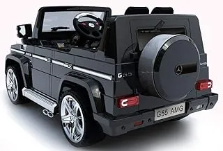 Dorsa Mercedes G55 Remote Control Ride-On Car, Black, G55-Black