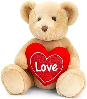 Brown Snuggles Bear With Heart 25cm