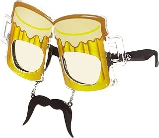 Sun-Staches Sg1608 Beer Toys Sunglassess, One Size Yellow