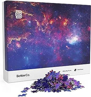 Betterco. - Milky Way Puzzle 1000 Pieces -Difficult Jigsaw Puzzles 1000 Pieces - Challenge Yourself With 1000 Piece Puzzles For Adults And Teens