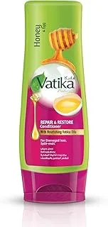 Vatika Naturals Repair And Restore Conditioner - Enriched With Egg And Honey - For Damaged Hair And Split-Ends - 400ML