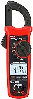 Uni-T Digital Clamp Meter Ut201+ Ac Dc Current Amperimetro Tester Clamp Multimeter Resistance Frequency Tester