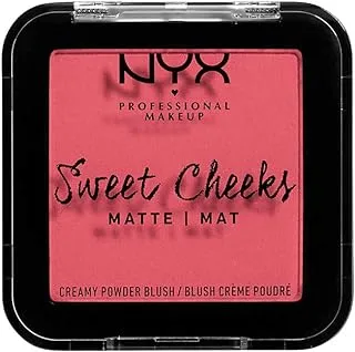 NYX PROFESSIONAL MAKEUP Sweet Cheeks Creamy Powder Blush Matte, Day Dream 12