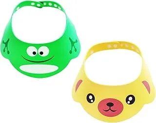 Star Babies Shower Cap (Green/Yellow), Pack Of 2