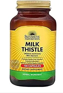 SUNSHINE NUTRITION Milk Thistle Capsules 100'S