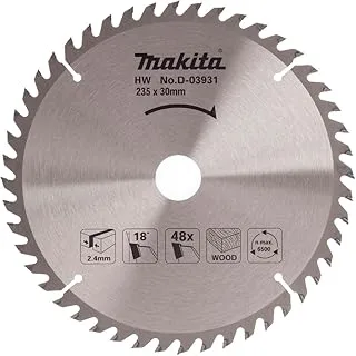 Makita D-03931 Tct Circular Saw Blade, 235 mm Diameter X 48 Teeth Size