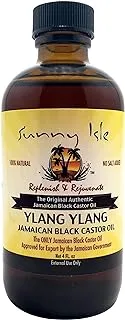 Sunny Isle Ylang Jamaican Black Castor Oil, 8 Oz