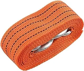 Universal 9 Ft 3 Tonnes Car Towed Emergency Steel Recovery Tow Rope For Truck Camping Pulling With Wrought Iron Hooks