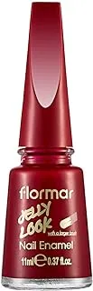 Flormar Jelly Look Nail Enamel, Jl05 Fire Red, 11 Ml