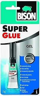 Bison Kit Super Glue Gel Card 3g