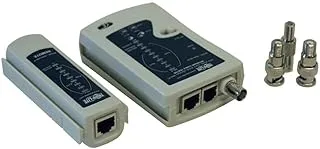 Tripp Lite Network Cable Continuity Tester for Cat5/Cat6, Phone and Coax Cable Assemblies (N044-000-R)