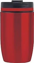 Nessan Stainless Steel Travel Mug - Red, 300ml - F-Tv062R