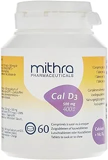 Mithra CAL D3 Tablets 500mg 60's